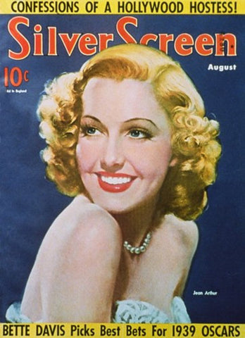 Jean Arthur Movie Poster Print