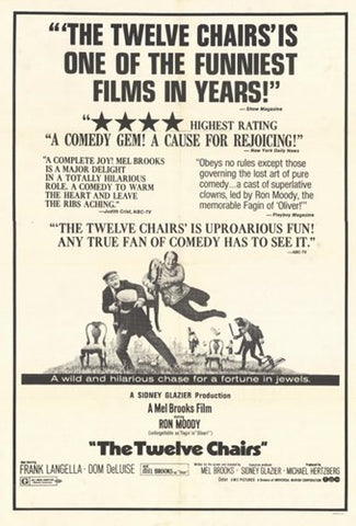 The Twelve Chairs Movie Poster Print