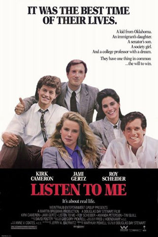 Listen To Me Movie Poster Print