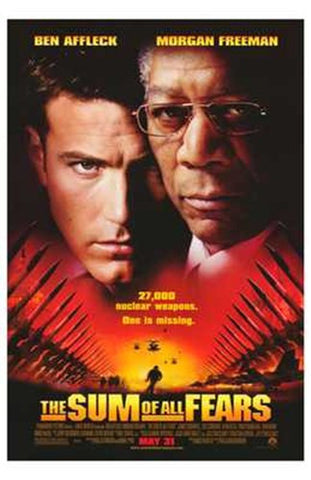 The Sum of All Fears Movie Poster Print