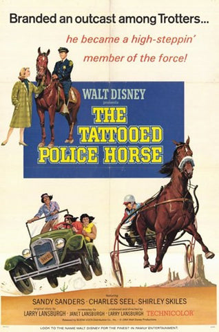 The Tattooed Police Horse Movie Poster Print