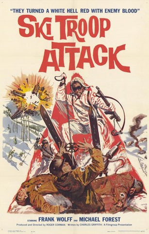 Ski Troop Attack Movie Poster Print