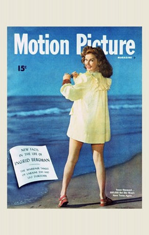 Susan Hayward Movie Poster Print