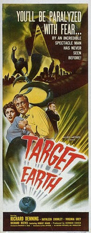 Target Earth Movie Poster Print