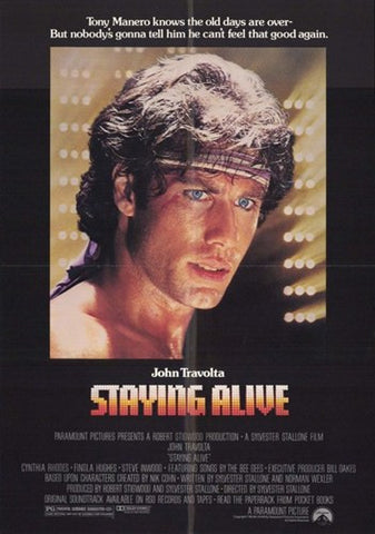 Staying Alive Movie Poster Print
