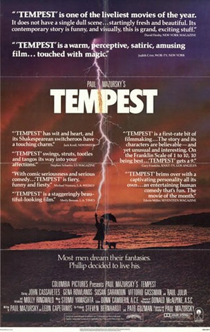 Tempest Movie Poster Print