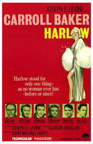 Harlow Movie Poster Print