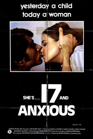 17 and Anxious Movie Poster Print