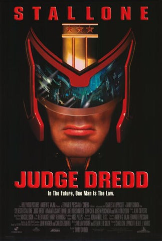 Judge Dredd Movie Poster Print