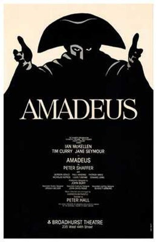 Amadeus (Broadway Play) Movie Poster Print