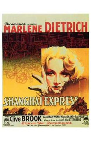 Shanghai Express Movie Poster Print