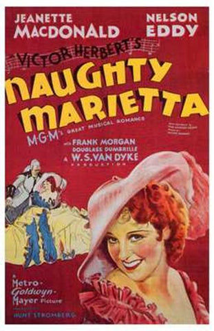 Naughty Marietta Movie Poster Print