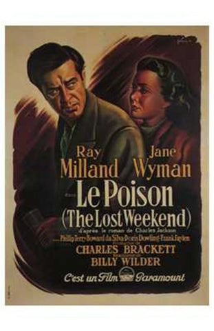 Lost Weekend Movie Poster Print