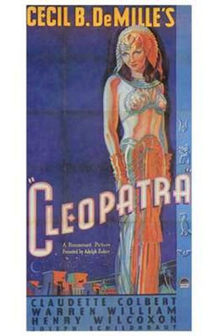Cleopatra Movie Poster Print