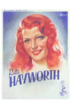 Hayworth  Rita Movie Poster Print