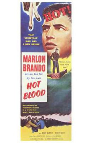 Hot Blood Movie Poster Print