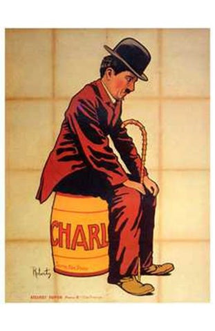 Charlie Chaplin Movie Poster Print