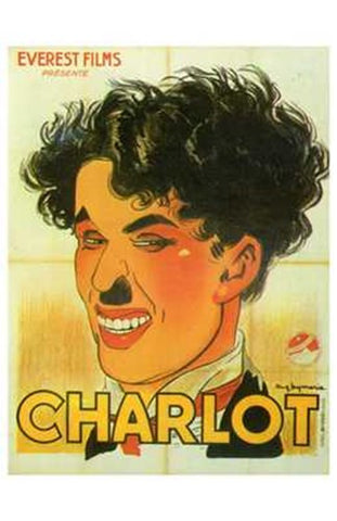 Charlie Chaplin Movie Poster Print