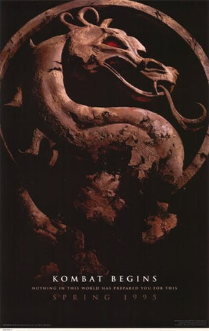 Mortal Kombat Movie Poster Print