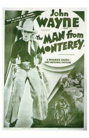 Man from Monterey Movie Poster Print