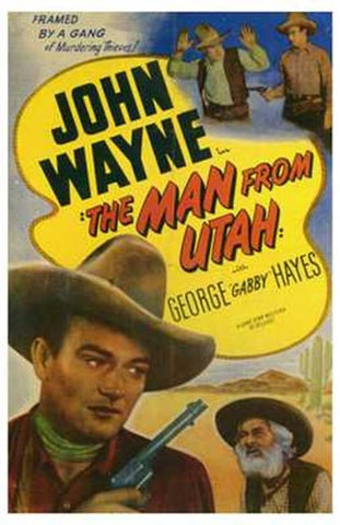 The Man from Utah Movie Poster Print