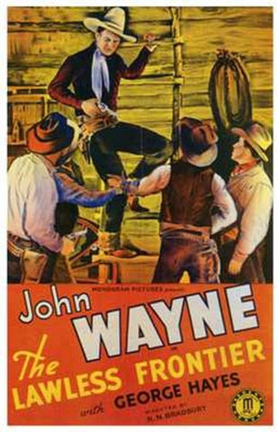 The Lawless Frontier Movie Poster Print