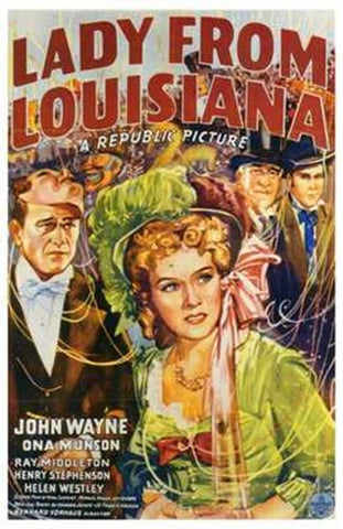 Lady from Louisiana Movie Poster Print