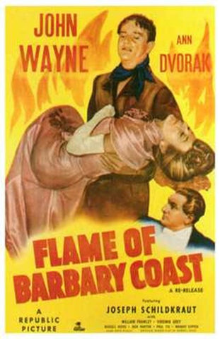 Flame of the Barbary Coast Movie Poster Print
