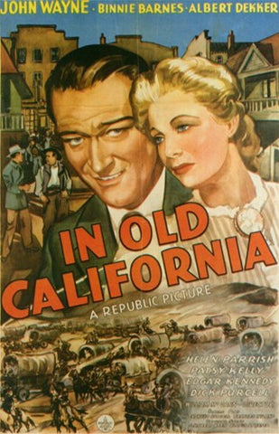 in Old California Movie Poster Print