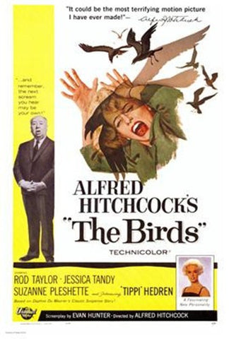The Birds Movie Poster Print