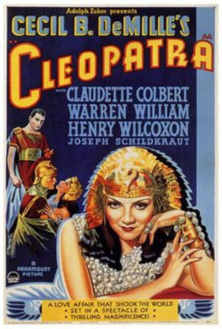 Cleopatra Movie Poster Print