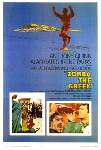 Zorba The Greek Movie Poster Print