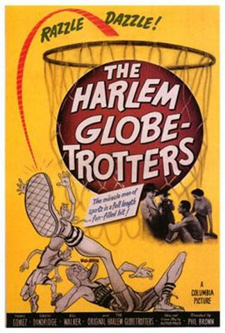 Harlem Globetrotters Movie Poster Print