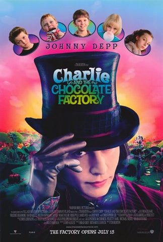 Charlie and the Chocolate Factory Movie Poster Print