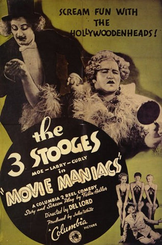 Movie Maniacs Movie Poster Print