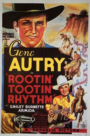 Rootin' Tootin' Rhythm Movie Poster Print
