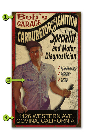 Motor Diagnostician Metal 23x39