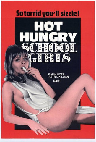 Hot Hungry School Girls Movie Poster Print