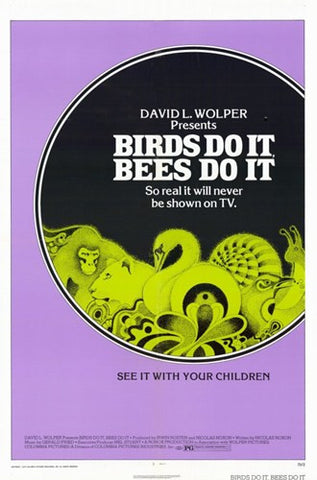 Birds Do It, Bees Do It Movie Poster Print