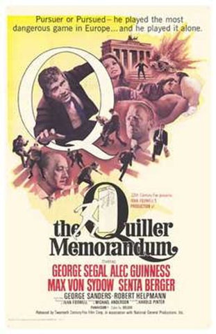 The Quiller Memorandum Movie Poster Print
