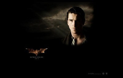 Batman Begins Movie Poster Print