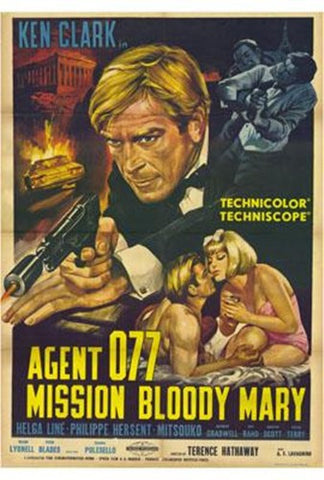 Mission Bloody Mary Movie Poster Print