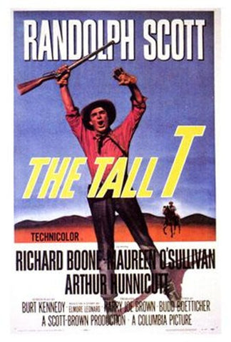 The Tall T Movie Poster Print
