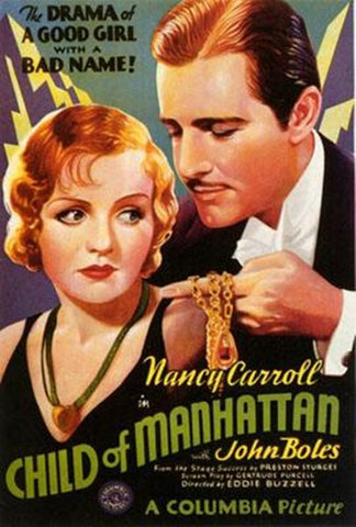 Child Of Manhattan Movie Poster Print