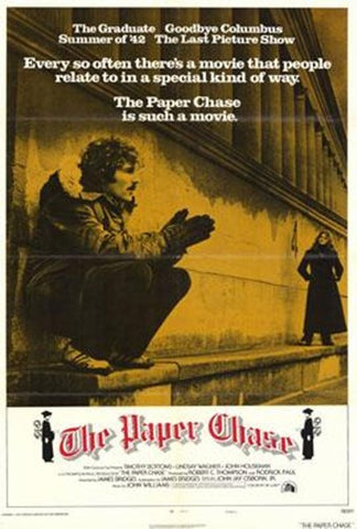 The Paper Chase Movie Poster Print