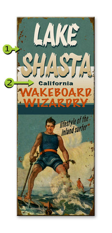 Wakeboard Wizardry Metal 17x44