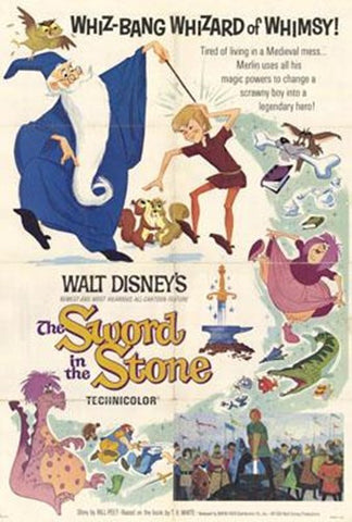 The Sword In The Stone Movie Poster Print