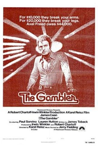The Gambler Movie Poster Print