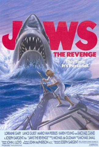 Jaws The Revenge Movie Poster Print