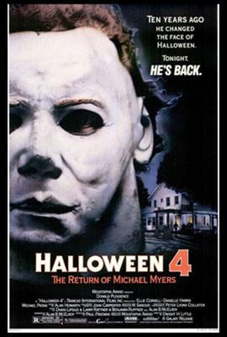 Halloween 4: The Return Of Michael Myers Movie Poster Print